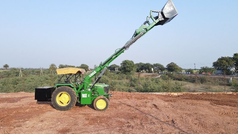 John Deere Tractor Fitted Telescopic Loader, For Husk Cotton Handling, Certification