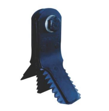 Rectangular Stainless Steel Mulcher Blade Assembly, For Food, Color : Silver