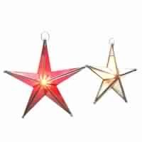Star Design Hanging Glass T Lite