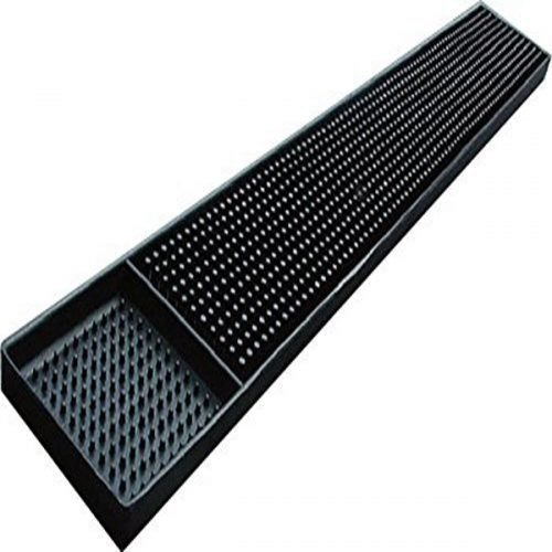Bridge2shopping Rubber Bar Mat, Color : Black