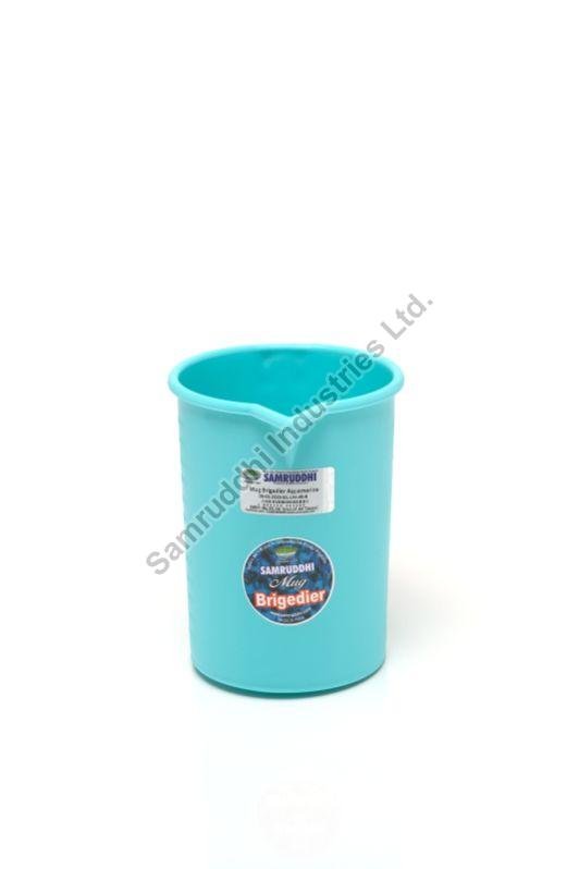 Samruddhi Ind. CYLENDRICLE VIRGIN PLASTIC MUG BRIGADIER, Packaging Type : BUNDLE