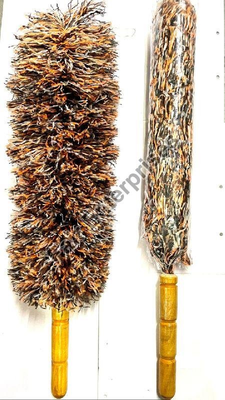 Wooden Handle Cloth Duster, For Cleaning Purpose, Color : Blue, Green, Pink, Red, Multi