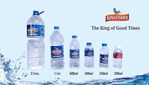 Kingfisher Mineral Water, Packaging Type : Bottles, Packaging Size : 24 Pc