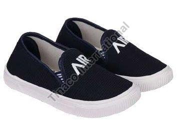 Navy Blue AIR-01 Kids Slip On Canvas Shoes, Size : 11x5, Feature : Light Weight, Comfortable