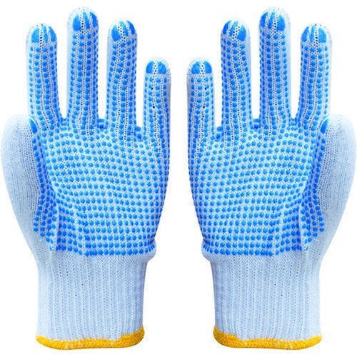PVC Dotted Hand Gloves, Pattern : Pattern, Gender : Unisex