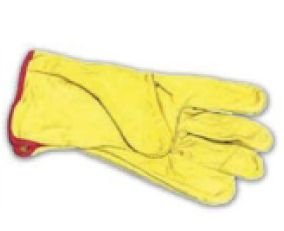 Leather Safety Gloves, Size : M, Length : 10-15 Inches