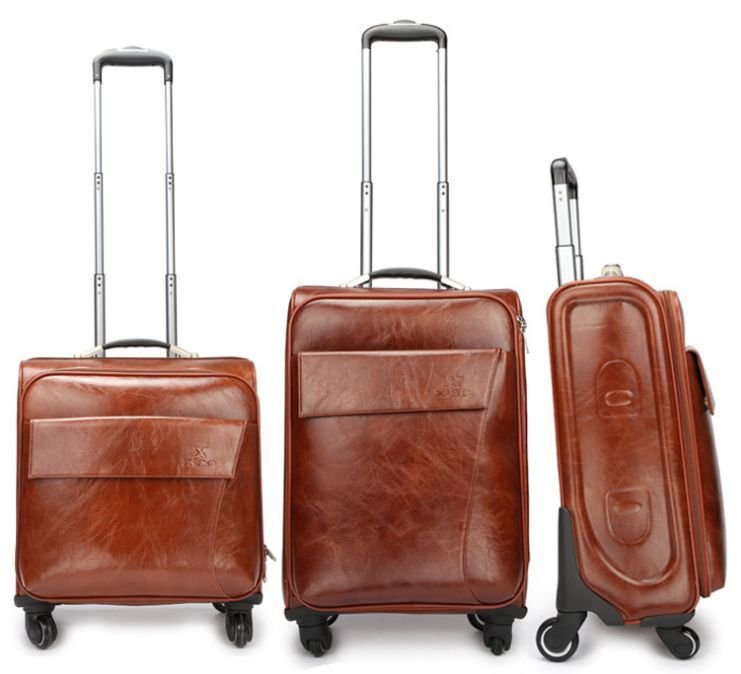 Manacle Leather Luggage Bags