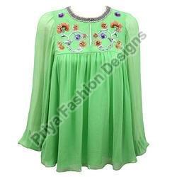 Full Sleeves Cotton Ladies Party Wear Top