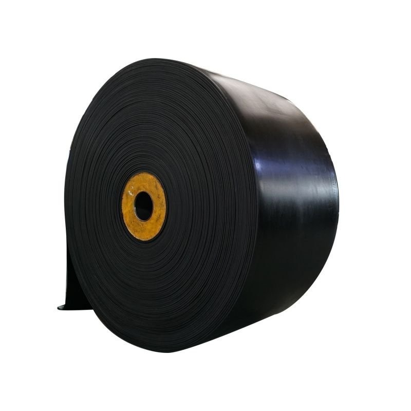 Black Rubber HR Grade Conveyor Belt,