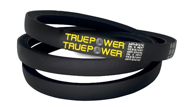 Black True Power Wrapped V Belt,