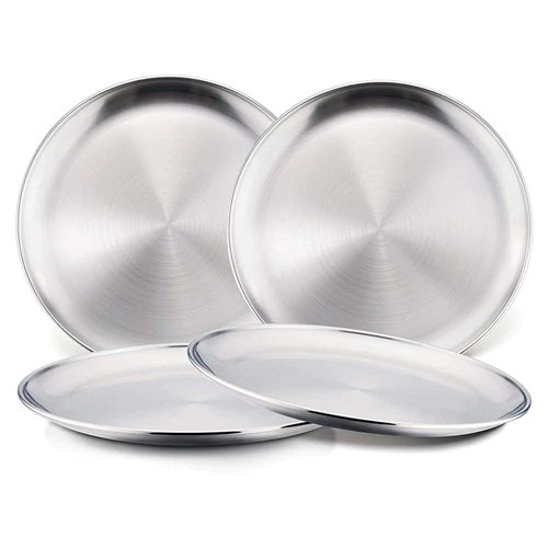 Steel Dinner Plates