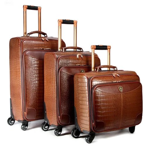 Leather Luggage Bags